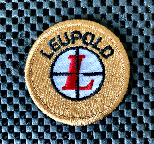 Leupold sights embroidered sew - embroidered,