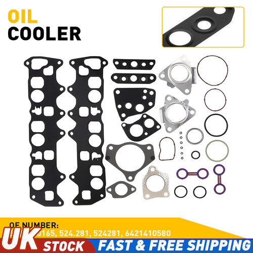 Engine oil cooler - cooler, gasket