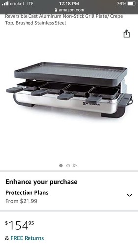 Swissmar raclette grill 8 - raclette, grill,