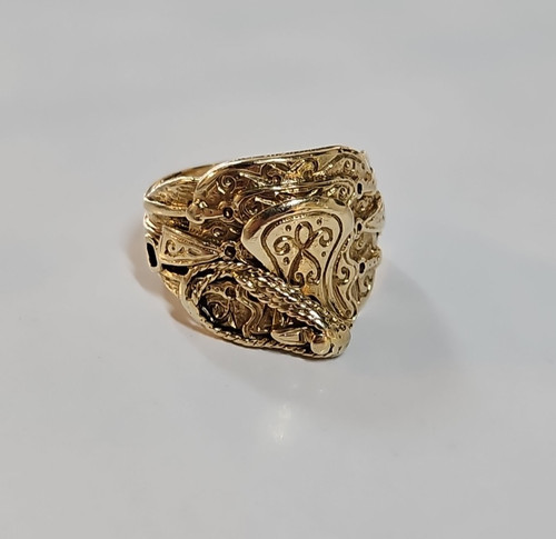 9ct yellow gold - 9ct, ring