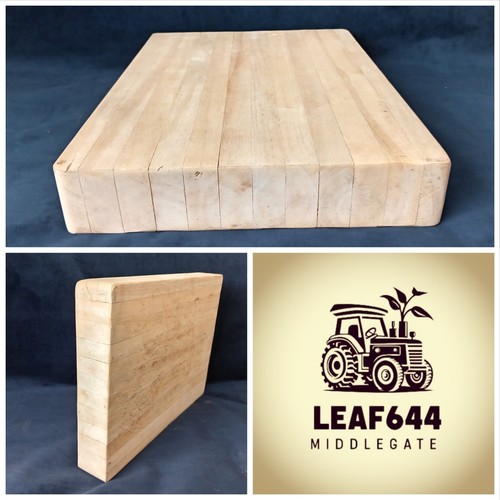 Vintage wooden butchers block - vintage,