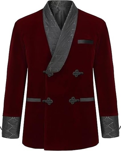 Men velvet smoking - men's,