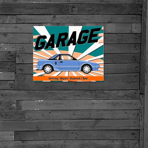 Personalised man cave metal - personalised,