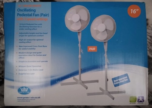 Inch pedestal fans pair - inch,