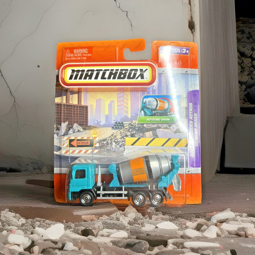 Matchbox 2007 mercedes actros - matchbox,