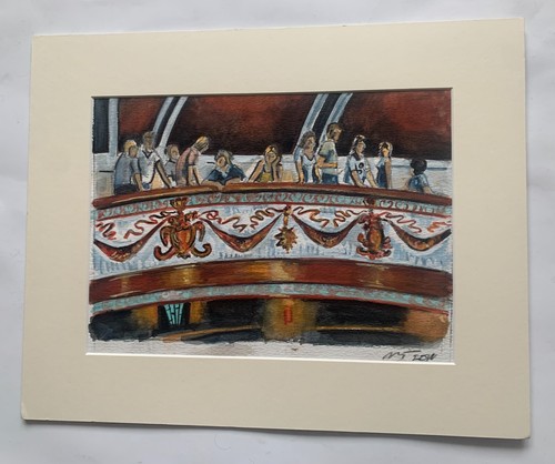 Northern soul art - soul, "balcony