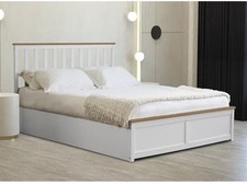 Wooden ottoman gas - ottoman,