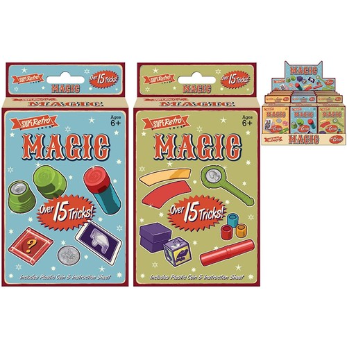 Superretro magic tricks set - 15,