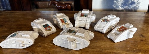 Crested china tank collection - crested,