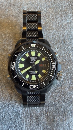 Seiko frankenmonster black - seiko,