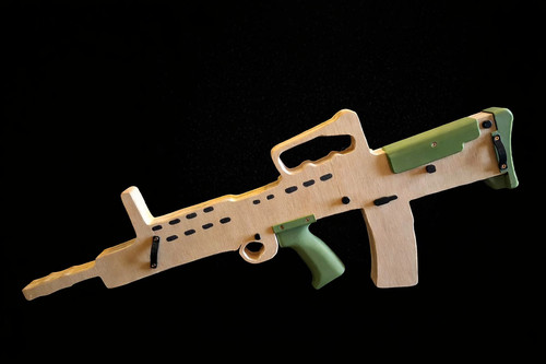 Detailed wooden training l98 - wooden,
