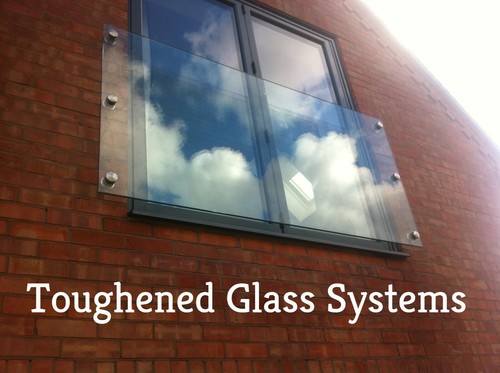 Modern glass juliet - glass, balcony