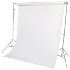 LENCARTA 1.35x10.0M White Photo Studio Seamless Paper Backdrop Background Roll