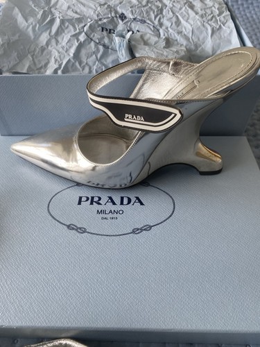 Silver prada women - silver,