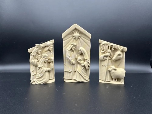Panel nativity scene set - panel,