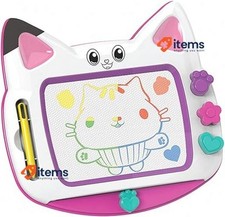 Cefa Toys - The Dollhouse Magnetic Board by Gabby, Includes 3 Different Tampons