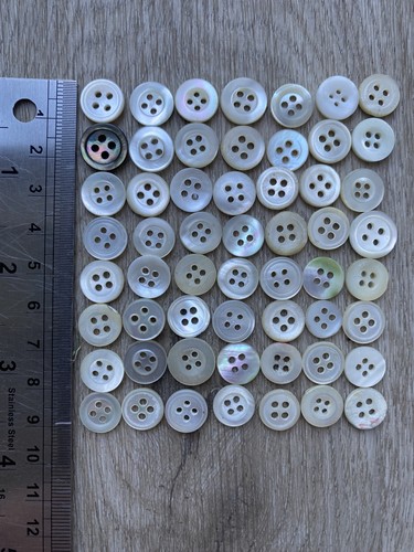 Mother pearl buttons - 56, buttons-