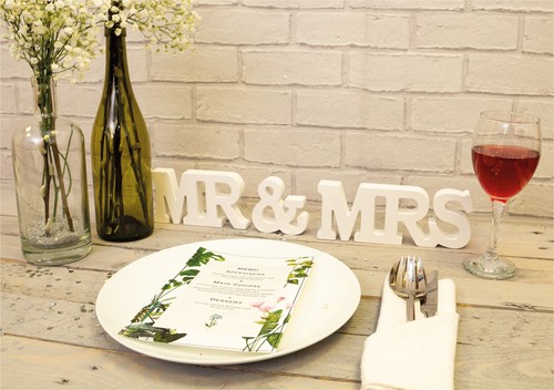 Wooden wedding sign - wooden,