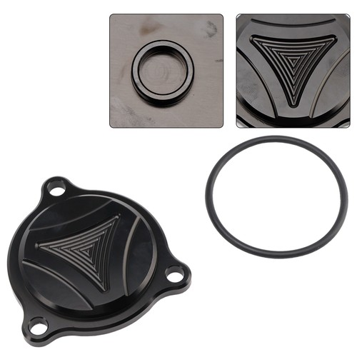 Engine oil filter cover black - filter,