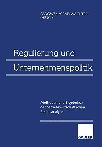 			Regulierung und