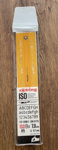 Rotring iso lettering - iso,