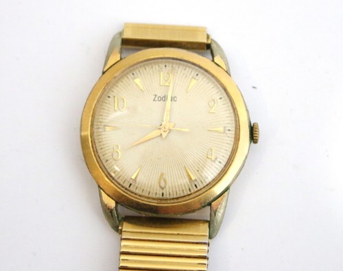 Gents vintage zodiac gold - zodiac,