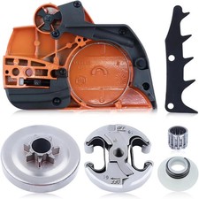Cluth Cover with Sprocket Kit for Husqvarna 445 450 Chainsaw ADEFOL Clutch Cover