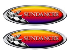 Sea Ray SunDancer Sticker set for Boat Restoration Project