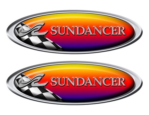 Sea ray sundancer sticker set - sea,