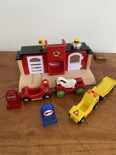 Brio Wooden Fire Station And