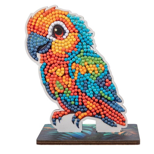 Parrot wildlife crystal - parrot,