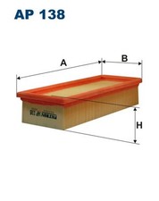 Fits FILTRON AP 138 ROVER METRO AIR FILTER, MG (ZR/ZS/ZT), ROVER 100, ⭐UK Stock⭐