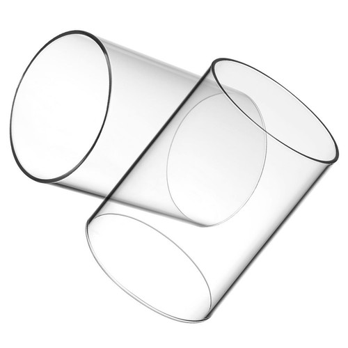 2pcs clear glass - glass, shades