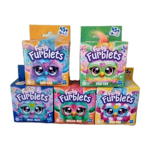 Furby set of 5 - furby, x