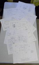 Viceroy 5 inch Bowl turning Lathe double A4 Schematic diagrams Parts breakdown