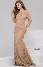 JOVANI GOLD PROM EVENING DRESS