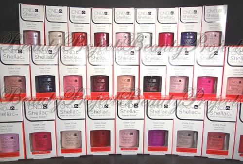 Cnd shellac gel polish - gel,