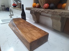 3 1/2" THICK HUGE Live Edge James Martin style chopping board Butchers Block OAK
