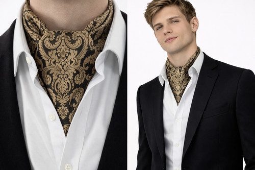 Vintage gold ascot luxury - gold,