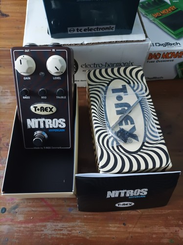 Rex nitro guitar - t-rex, pedal