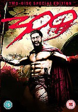 300 DVD (2007) Gerard Butler, Snyder (DIR) cert 15 2 discs 