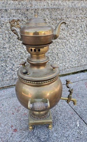 Antique russian charcoal - antique,