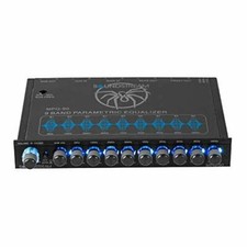 Soundstream MPQ-90 1/2-DIN Car Audio 9-Band Graphic Equalizer Subwoofer Control.