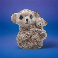 Vintage Ceramic Bear with Baby
