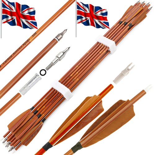 12x carbon arrows sp500 - 30'',