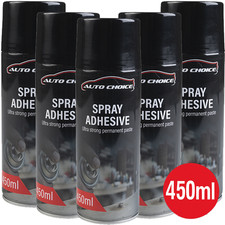 450ML HEAVY DUTY SPRAY ADHESIVE GLUE FOR FOAM CARPET TILE CRAFT FABRIC PACKAGING