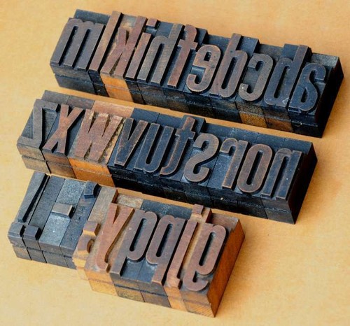 Alphabet mm letterpress - alphabet, 36