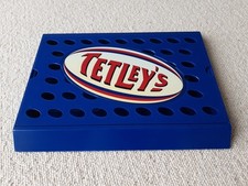 Tetley's Bitter Beer Unused Blue Plastic Bar Drip Tray. Man Cave Bar