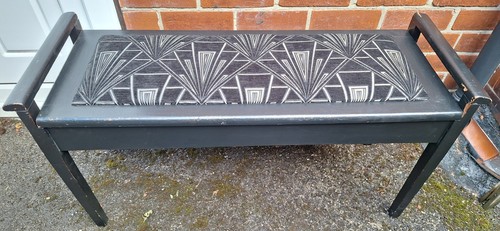 Art deco ebonised - art,