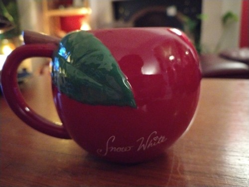 Disney snow white apple - white,